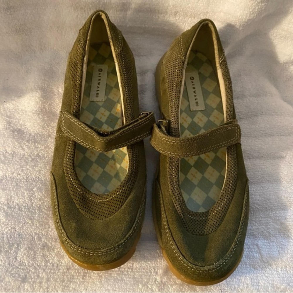 Air Walk Shoes Women’s Size‎ 7.5 Leather Mary Jane